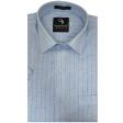 Stripes Light Blue Shirt : Business