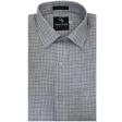 Checks Light Gray Shirt : Business