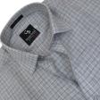 Checks Light Gray Shirt : Business
