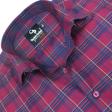 Checks Maroon Shirt : Business
