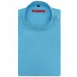 Plain Aqua Blue Shirt : Slim