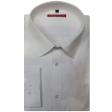 Self Design White Shirt : Slim