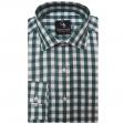 Checks Green Shirt : Business