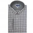 Checks Gray Shirt : Slim