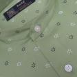 Print Green Shirt : Party