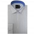 Stripes Light Blue Shirt : Business