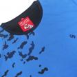 Print Dark Blue T-shirt : Itutu (Slim Fit)