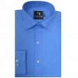 Plain Blue Shirt : Business