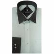 Self Design Green Shirt : Business