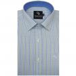 Stripe Dark Blue Shirt : Business