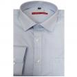 Self Design Dark Blue Shirt : Slim