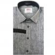 Plain Dark Gray Shirt : Ditto