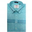 Plain Aqua Blue Shirt : Ditto