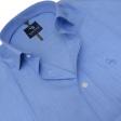 Plain Dark Blue Shirt : Business
