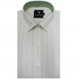 Stripes Light Grey Shirt : Business