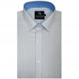Stripes Blue Shirt : Business