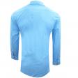 Plain Aqua Blue Shirt : Slim