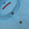 Plain Aqua Blue Shirt : Slim