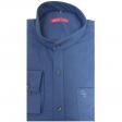 Plain Dark Blue Shirt : Slim