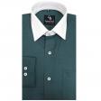 Plain Dark Green Shirt : Business
