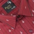 Print Maroon Shirt : Party
