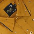 Print Mustard Shirt : Party