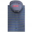 Stripes Dark Blue Shirt : Slim