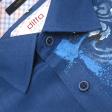 Hand Painted Dark Blue Shirt : Ditto