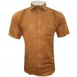 Combination Brown Shirt : Ditto