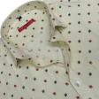 Print Cream Shirt : Slim
