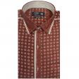 Print Rust Shirt : Ditto