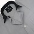 Stripe Grey Shirt : Business