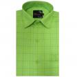 Checks Green Shirt : Business