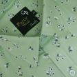 Print Green Shirt : Party