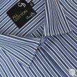 Stripes Blue Shirt : Business