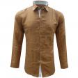 Combination Brown Shirt : Ditto