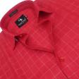 Checks Red Shirt : Business