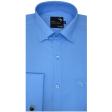 Plain Dark Blue Shirt : Business