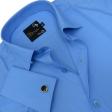 Plain Dark Blue Shirt : Business
