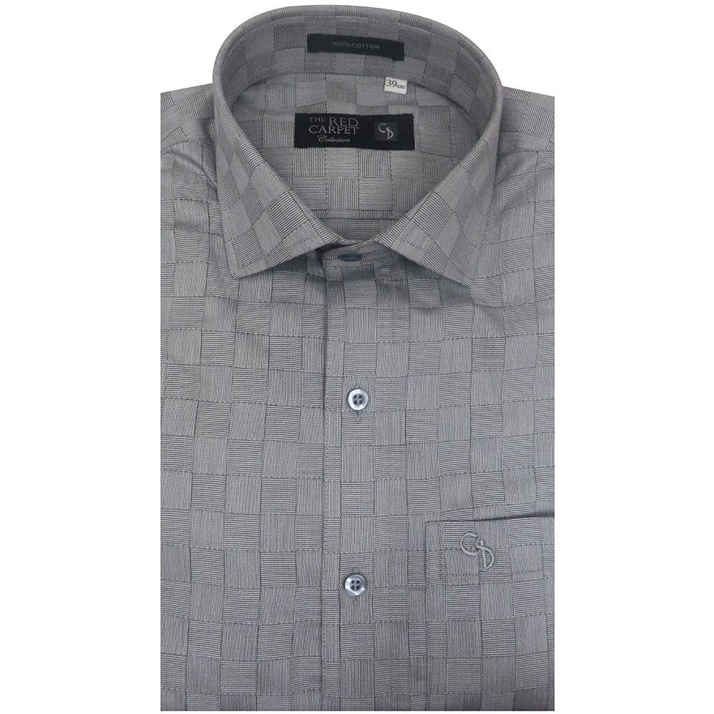 Charaghdin.com - Checks Gray Shirt