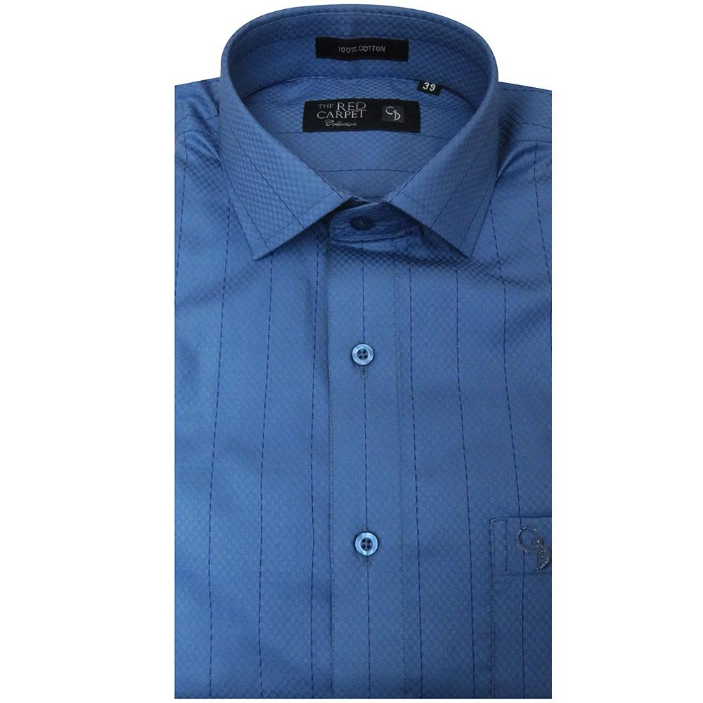 Charaghdin.com - Stripes Light Blue Shirt