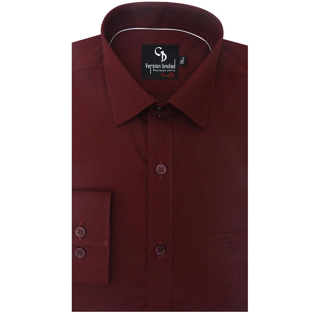 Charaghdin Plain Maroon Shirt