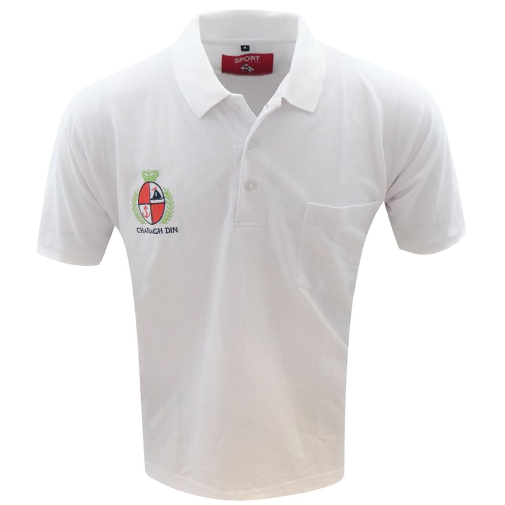 plain white t shirt with collar