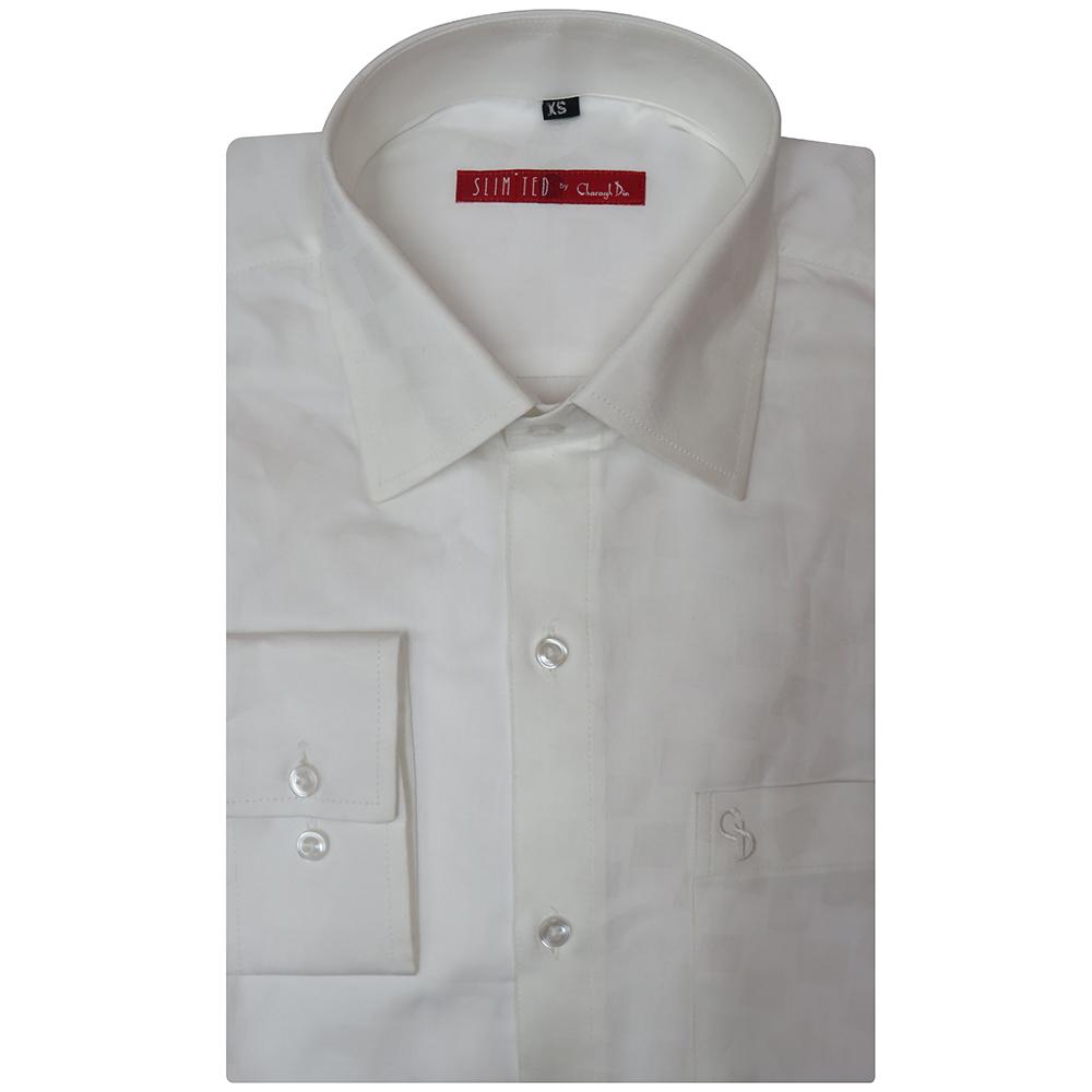 The white shirt is an absolute must-have in every sophisticated man’s wardrobe.The optic white colour tone is impressively bright.
