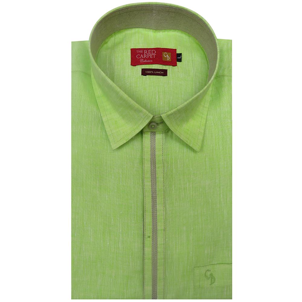 plain light green shirt