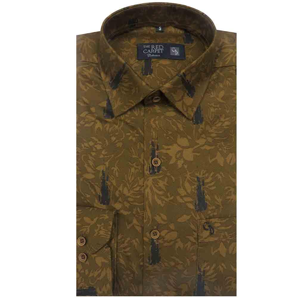 Charaghdin com Combination BROWN Shirt