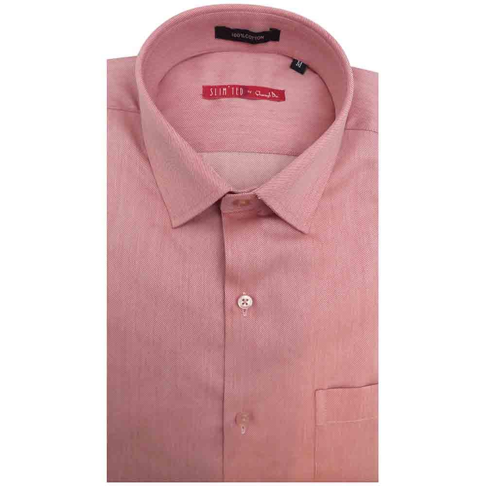cd is known for it's ultra-luxurious tailoring, and this pink shirt in example of that,this crisp cotton style has a lustrous finish.