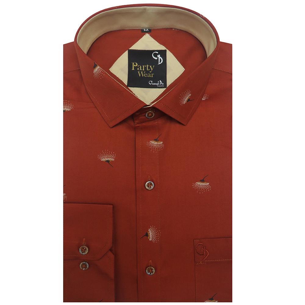 perpetual maroon shirt