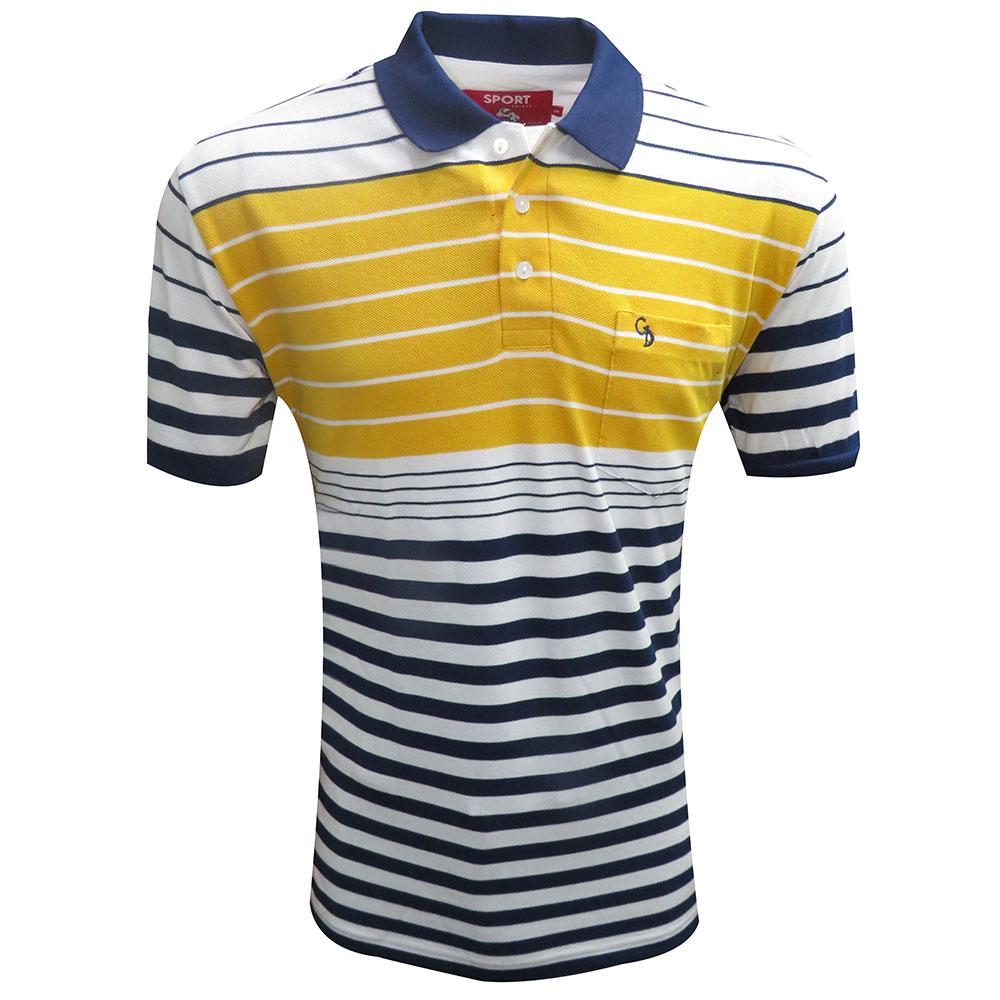 Charaghdin.com - Stripe Lemon T-shirt